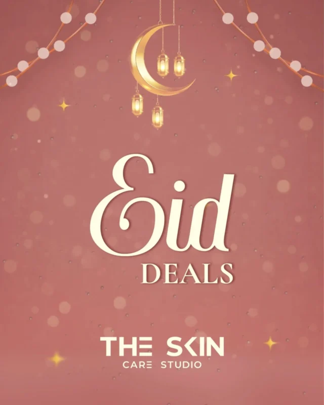 This Eid, glow like never before ✨
Enjoy exclusive discounts on your favorite treatments at The Skin Care Studio 🌙

Book your appointment today!
📞 0302 0010492
Visit Us
📍 Near Johar Town, PIA Road, PIA Society, 40C Block, Lahore